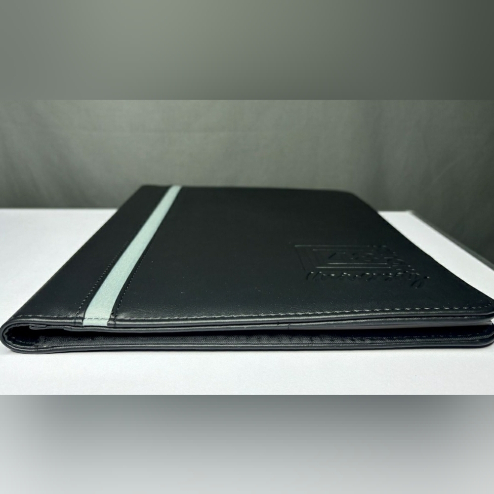 NWT Study Set: Color Stripe Padfolio with extra college notepads and pos…